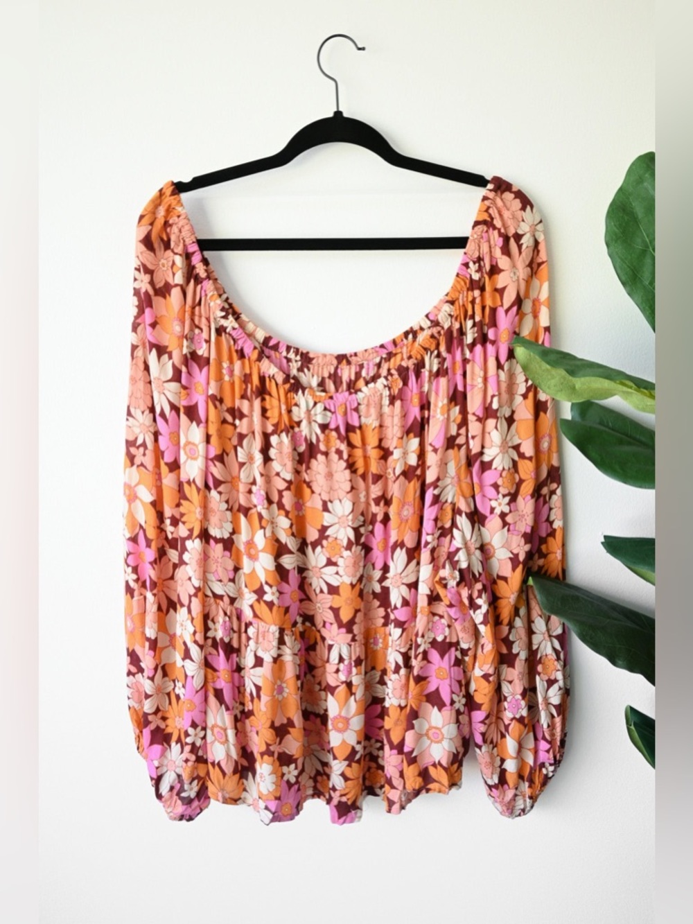 Sanctuary Floral Blouse, New With Tags - Picture 9 of 11